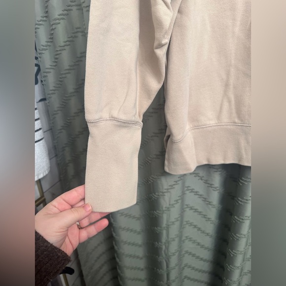 Abercrombie & Fitch beige Hoodie size M - Picture 8 of 8